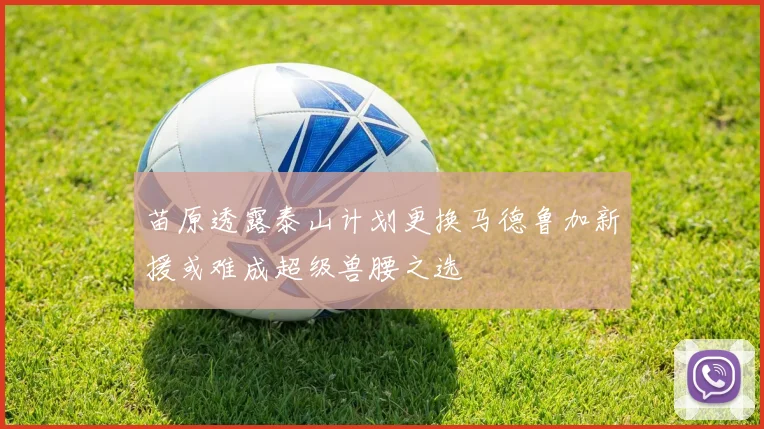 苗原透露泰山计划更换马德鲁加新援或难成超级兽腰之选